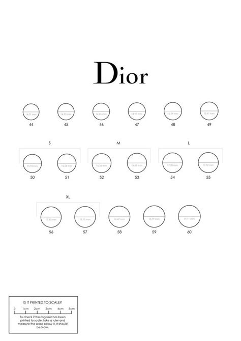 cd ring dior|dior ring size chart.